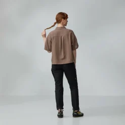 Fju00e4llru00e4ven Fjällräven - Women's Övik Hemp Camp Shirt S/S - Hemd