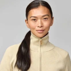 Fju00e4llru00e4ven Fjällräven - Women's Övik Lite Half Zip - Wollpullover