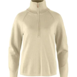 Fju00e4llru00e4ven Fjällräven - Women's Övik Lite Half Zip - Wollpullover
