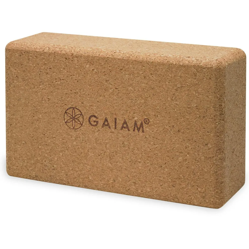 GAIAM - Cork Brick - Yogablock^ Fitness-Ausrüstung