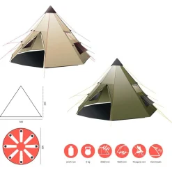 Sale - Black Falls 8 - Gruppenzelt Zelte