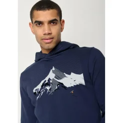GreenBomb - Nature Mountain Ski Star Hoodie Cotton - Hoodie^ Alltagsbekleidung|Pullover & Hoodies