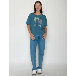 GreenBomb - Women's Les Fleurs Feel T-Shirt - T-Shirt^ Alltagsbekleidung|T-Shirts