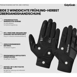 - Ride 2 Windproof Spring-Autumn Gloves - Handschuhe><noscript><img width=