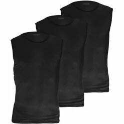 New - Ultralight Sleeveless Mesh Baselayer 3-Pack - Funktionsshirt Fahrradbekleidung|Unterwäsche