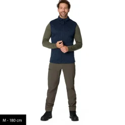 Sale - CrownHe. Knit Vest - Fleeceweste Alltagsbekleidung|Wanderbekleidung