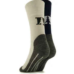Heber Peak - EvergreenHe. Hiking Crew Socks 2-Pack - Wandersocken^ Merinosocken|Socken
