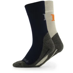 Heber Peak - Kid's EvergreenHe. Hiking Crew Socks 2-Pack - Wandersocken^ Merinosocken|Socken