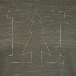 Heber Peak - MerinoMix150 PineconeHe. Logo T-Shirt - Merinoshirt