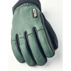 - Army Leather Wool Terry 5 Finger - Handschuhe><noscript><img width=