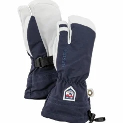 Sale - Kid's Army Leather Heli Ski 3 Finger - Handschuhe Skibekleidung|Skihandschuhe