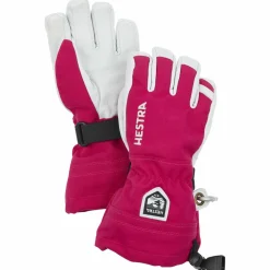 Hestra - Kid's Army Leather Heli Ski 5 Finger - Handschuhe^ Skibekleidung|Skihandschuhe
