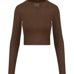 - Women's Longsleeve Cropped Always Dressed - Yogashirt>Hey Honey Clearance