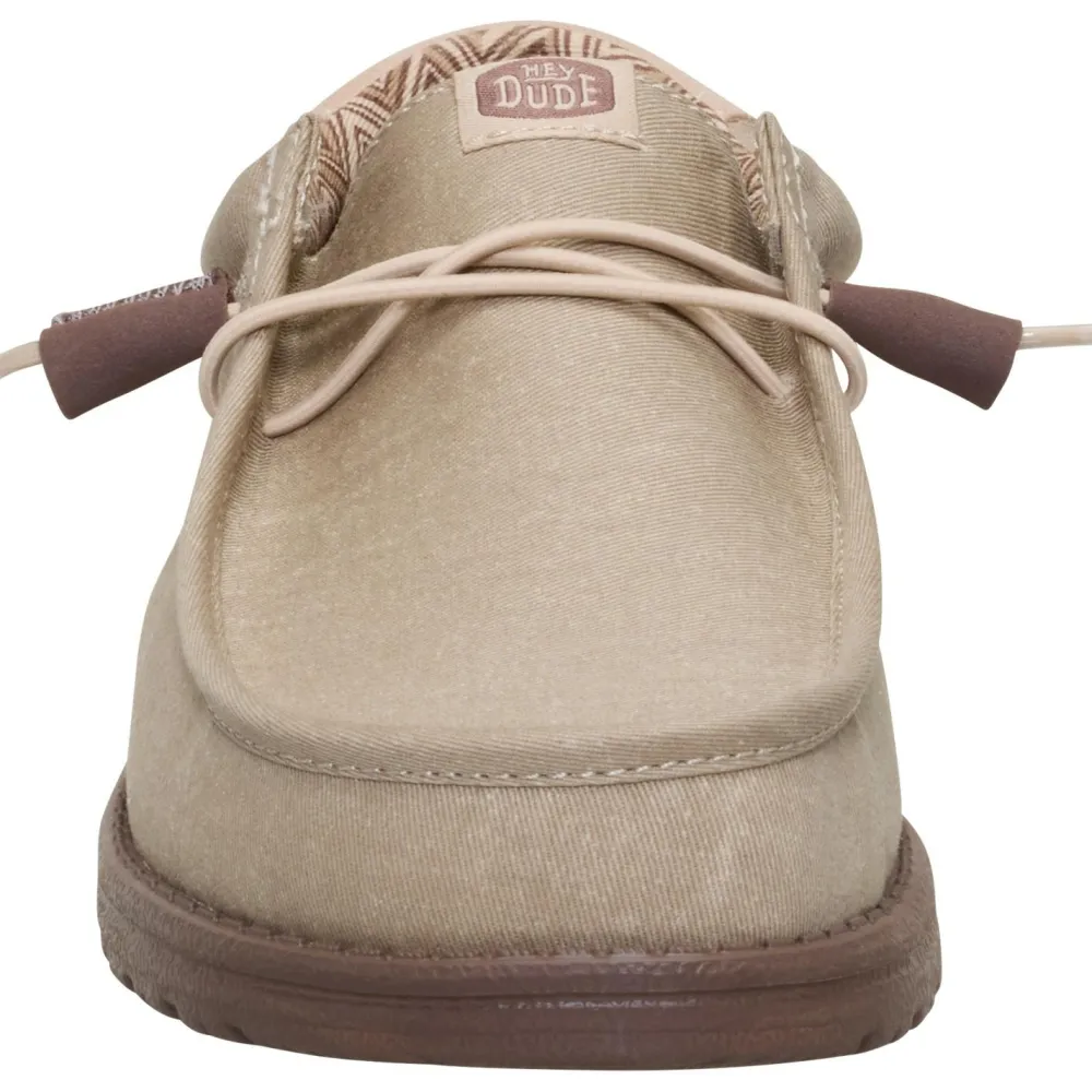 - Wally Stretch Canvas Block - Sneaker>HeyDude