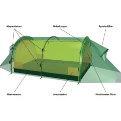 Hilleberg - Keron 4 - 4-Personen Zelt^ Trekkingausrüstung|Trekkingzelte