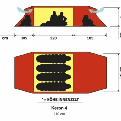 Hilleberg - Keron 4 GT - 4-Personen Zelt