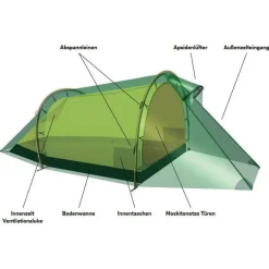 Hilleberg - Nallo 2 - 2-Personen Zelt^ Trekkingzelte|Trekkingausrüstung