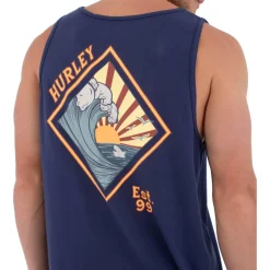 Hurley - Tank Printing Press Disques - Tank Top^ Shirts, Hemden & Longsleeves|Alltagsbekleidung