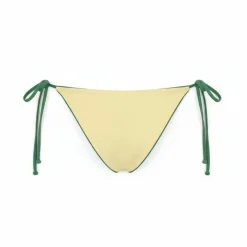 Sale - Women's Ribbon Regular Fit Solid Color Reversible - Bikini-Bottom Bademode