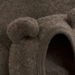 - Baby's Jacket Bear Ears Wool Fleece - Merinojacke><noscript><img width=