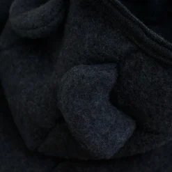 Huttelihut - Baby's Pram Suit Bear Ears Wool Fleece - Overall