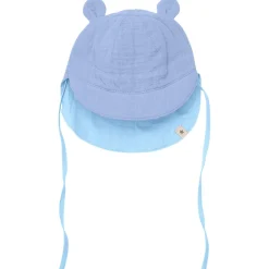 Huttelihut - Kid's Summer Hat Bear Ears Muslin - Hut