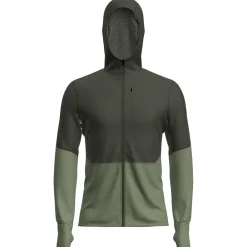 - Merino 200 Realfleece Descender L/S Zip Hoodie - Fleecepullover>Icebreaker