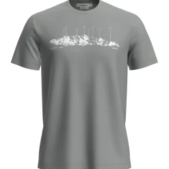Icebreaker - Merino 150 Tech Lite S/S Tee The Peaks - Merinoshirt^ Alltagsbekleidung|Wanderbekleidung