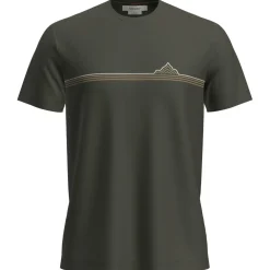 Icebreaker - Merino 150 Tech Lite S/S Tee Range Stripes - Merinoshirt