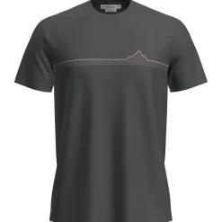 Icebreaker - Merino 150 Tech Lite S/S Tee Range Stripes - Merinoshirt