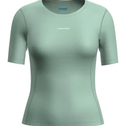 - Women's Mer 75 Cool-Lite Featherlight SS Crewe - T-Shirt>Icebreaker Hot