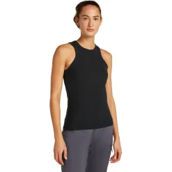 Clearance - Women's Merino Rib Lotus Tank - Tank Top Alltagsbekleidung|Wanderbekleidung
