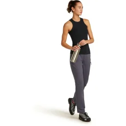 Clearance - Women's Merino Rib Lotus Tank - Tank Top Alltagsbekleidung|Wanderbekleidung