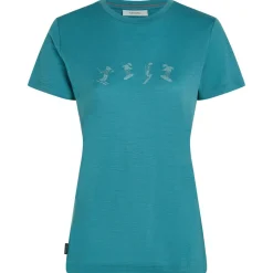 New - Women's Merino 150 Tech Lite S/S Tee Snow Day - Merinoshirt Wanderbekleidung|T-Shirts