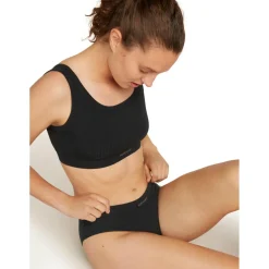 Icebreaker - Women's Merino Blend Rib Lotus Hipster - Merinounterwäsche