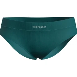 Icebreaker - Women's Merino Blend Rib Lotus Hipster - Merinounterwäsche