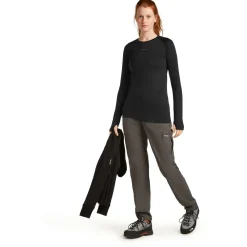 Hot - Women's Merino 125 Zoneknit L/S Crewe - Merinounterwäsche Trekkingbekleidung|Wanderbekleidung