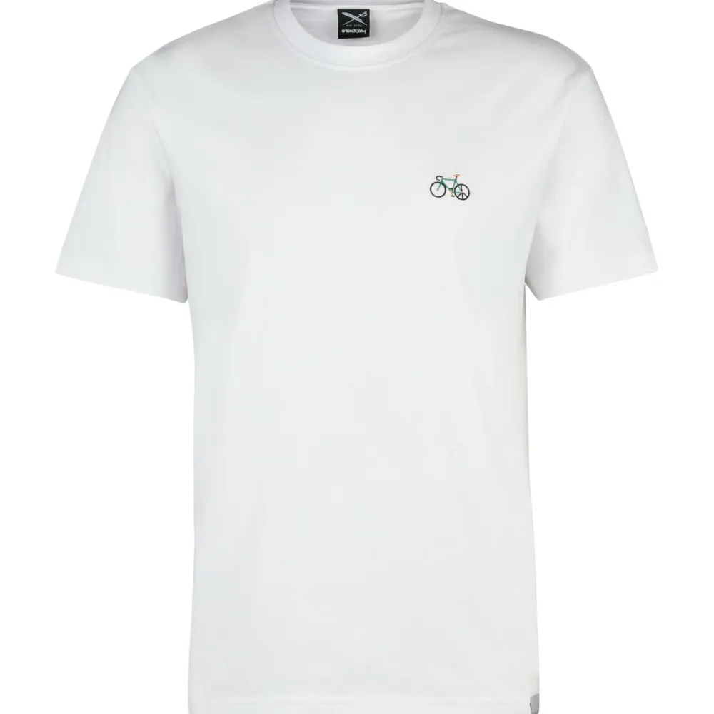 - Peaceride Emb Tee - T-Shirt>Iriedaily