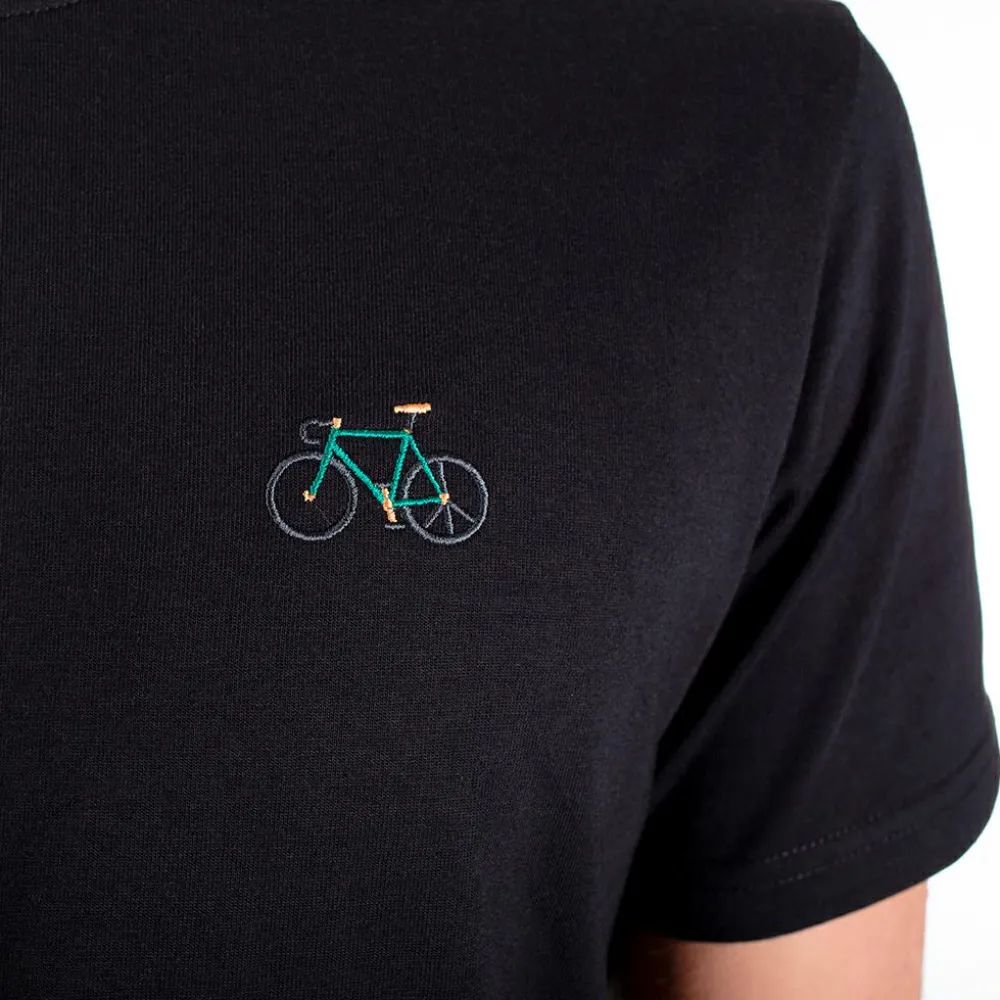 - Peaceride Emb Tee - T-Shirt>Iriedaily