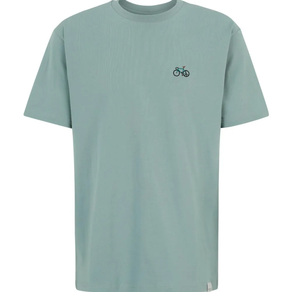 - Peaceride Emb Tee - T-Shirt>Iriedaily