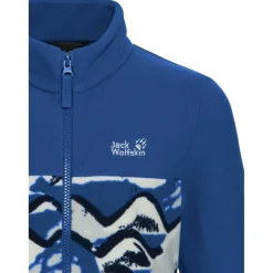 New - Kid's Paw Era 100 Print Fullzip - Fleecejacke Kinder Wanderbekleidung|Jacken