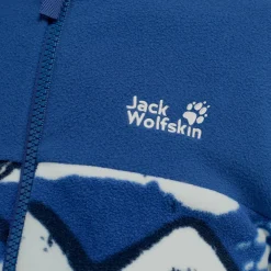 New - Kid's Paw Era 100 Print Fullzip - Fleecejacke Kinder Wanderbekleidung|Jacken