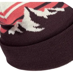 Jack Wolfskin - Kid's Stripy Pompom Beanie - Mütze^ Kopfbedeckungen|Alltagsbekleidung