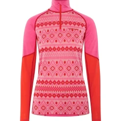 Discount - Women's Malia Half Zip - Merinounterwäsche Skibekleidung|Merinounterwäsche