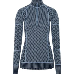 Kari Traa - Women's Smekker Half-Zip - Merinounterwäsche^ Skibekleidung|Wanderbekleidung