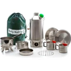 Kelly Kettle - Ultimate Base Camp Kit - Trockenbrennstoffkocher^ Trekkingausrüstung|Outdoor-Küche