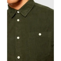 KnowledgeCotton Apparel - Regular 26-Wales Corduroy Shirt - Hemd