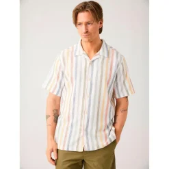 KnowledgeCotton Apparel - Organic Cotton Striped Shirt - Hemd