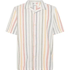 KnowledgeCotton Apparel - Organic Cotton Striped Shirt - Hemd