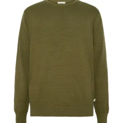 KnowledgeCotton Apparel - Vagn Regular Bubble Knit Crew Neck - Wollpullover